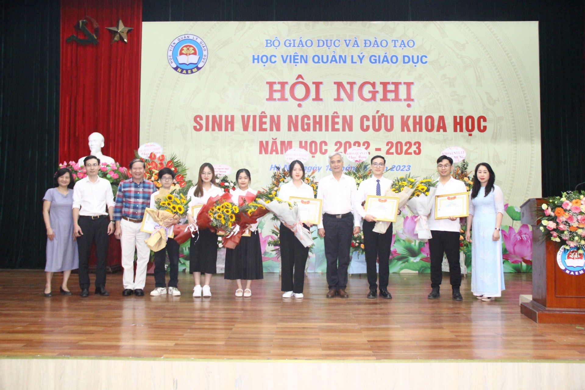 Hội nghị sinh viên nghiên cứu khoa học năm học 2022 – 2023