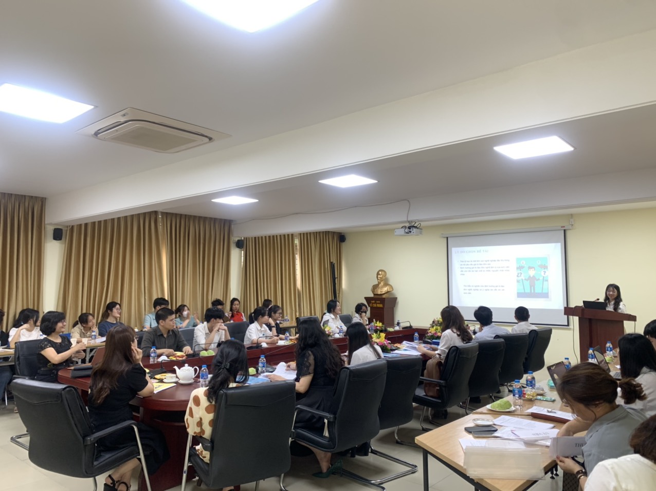 Hội nghị nghiên cứu khoa học của sinh viên Khoa Tâm lý – Giáo dục, năm học 2022-2023
