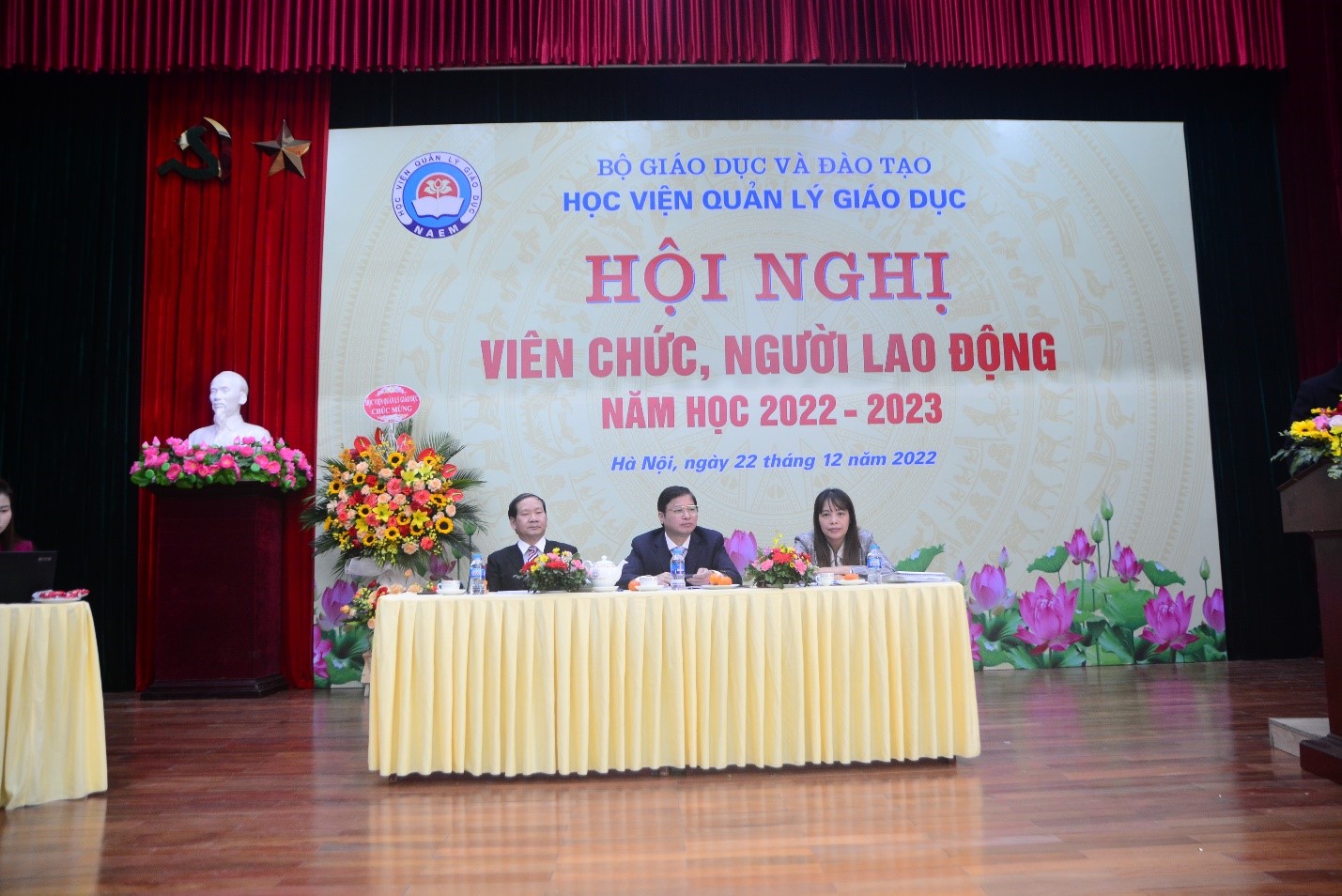 Hội nghị Viên chức, Người lao động Học viện Quản lý giáo dục năm học 2022- 2023