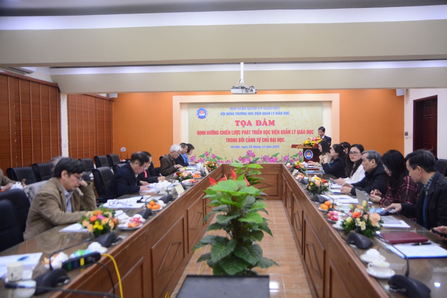 Tọa đàm “Định hướng chiến lược phát triển Học viện Quản lý giáo dục trog bối cảnh tự chủ đại học”