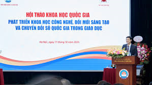 Phát triển khoa học công nghệ, đổi mới sáng tạo và chuyển đổi số quốc gia trong giáo dục