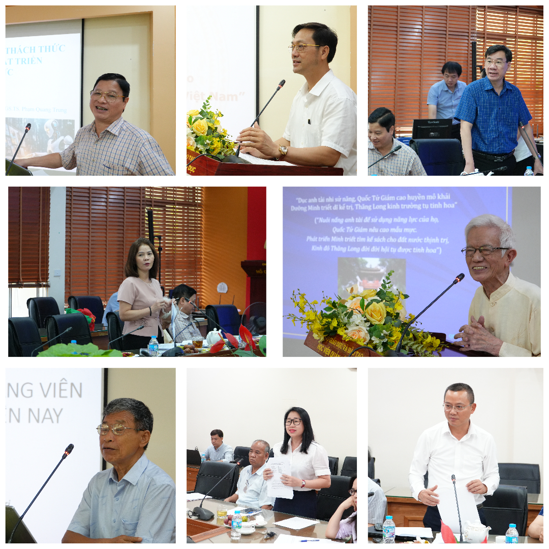 Seminar khoa học: “Sứ mệnh của Giáo dục và Đào tạo trước Kỷ nguyên vươn mình của dân tộc Việt Nam”