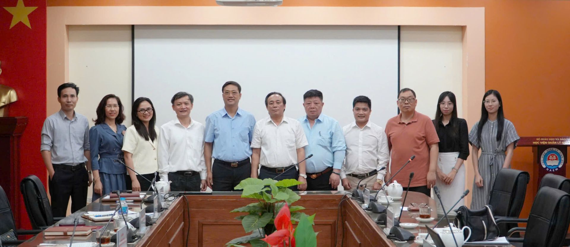 Cơ hội hợp tác phát triển giữa Học viện Quản lý giáo dục và Hiệp hội Phát triển Kinh tế Châu Á - Trung Quốc về ứng dụng IA, Blockchain, Truyền thông mới