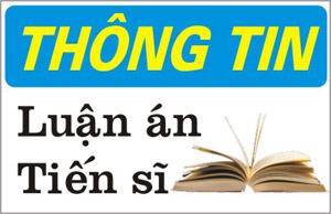 Công bố luận án tiến sĩ của nghiên cứu sinh Đỗ Thanh Tú