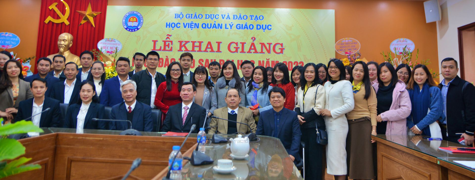 LỄ KHAI GIẢNG KHÓA HỌC SAU ĐẠI HỌC NĂM 2023