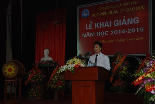 Khai giảng 2014 - 2015