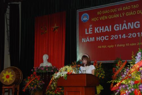 Khai giảng 2014 - 2015