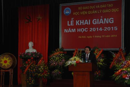 Khai giảng 2014 - 2015