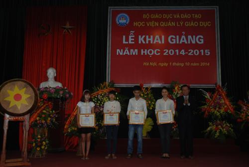 Khai giảng 2014 - 2015