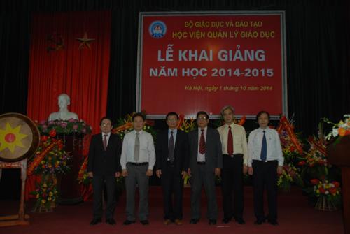 Khai giảng 2014 - 2015