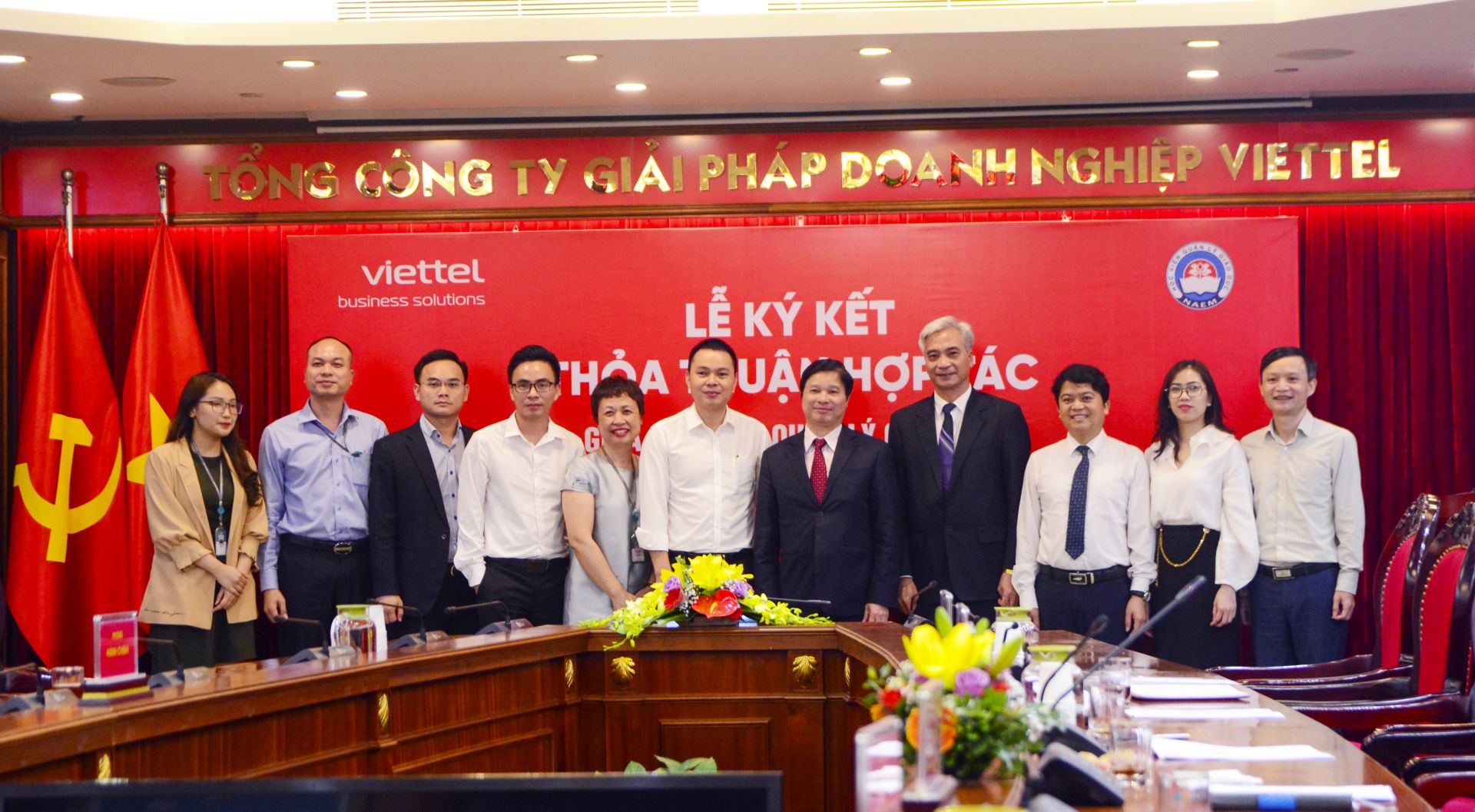 Học viện Quản lý giáo dục Ký kết Thỏa thuận hợp tác với Tập đoàn Viễn thông Quân đội Viettel- Bước tiến mới về chuyển đổi số trong lĩnh vực giáo dục và đào tạo