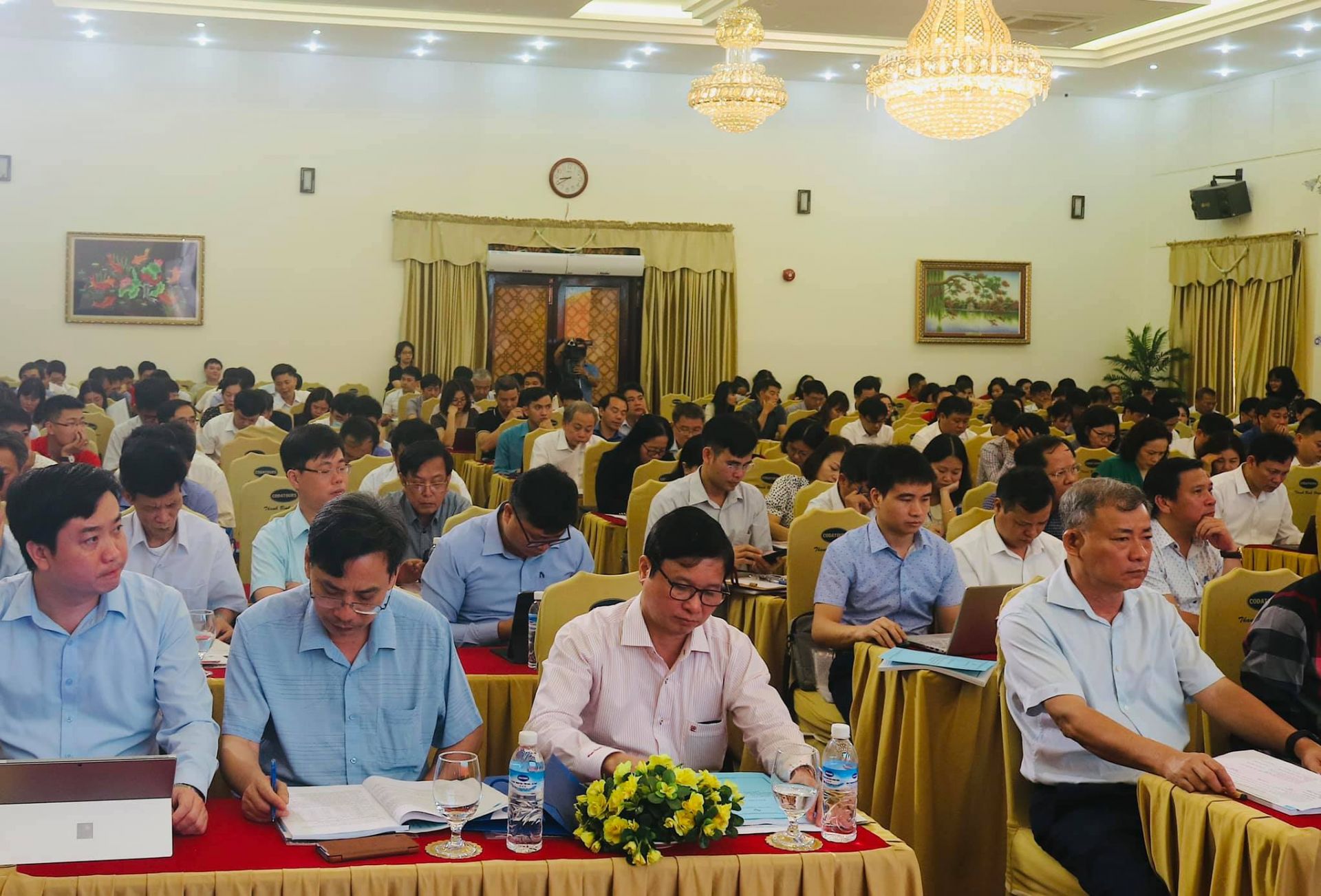 GS.TS Phạm Quang Trung, Giám đốc Học viện Quản lý giáo dục tham dự Hội nghị