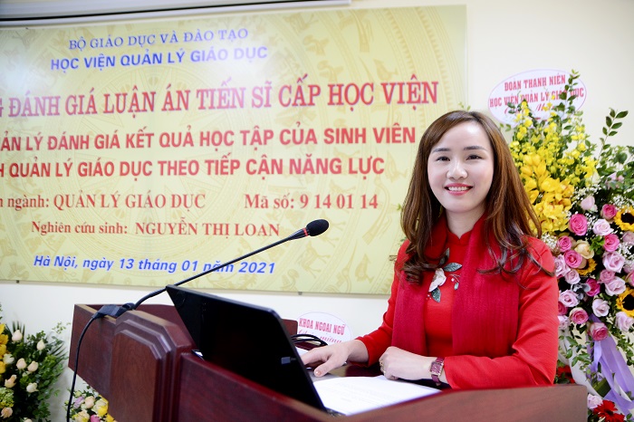 Nghiên cứu sinh Nguyễn Thị Loan bảo vệ thành công Luận án Tiến sĩ chuyên ngành Quản lý giáo dục