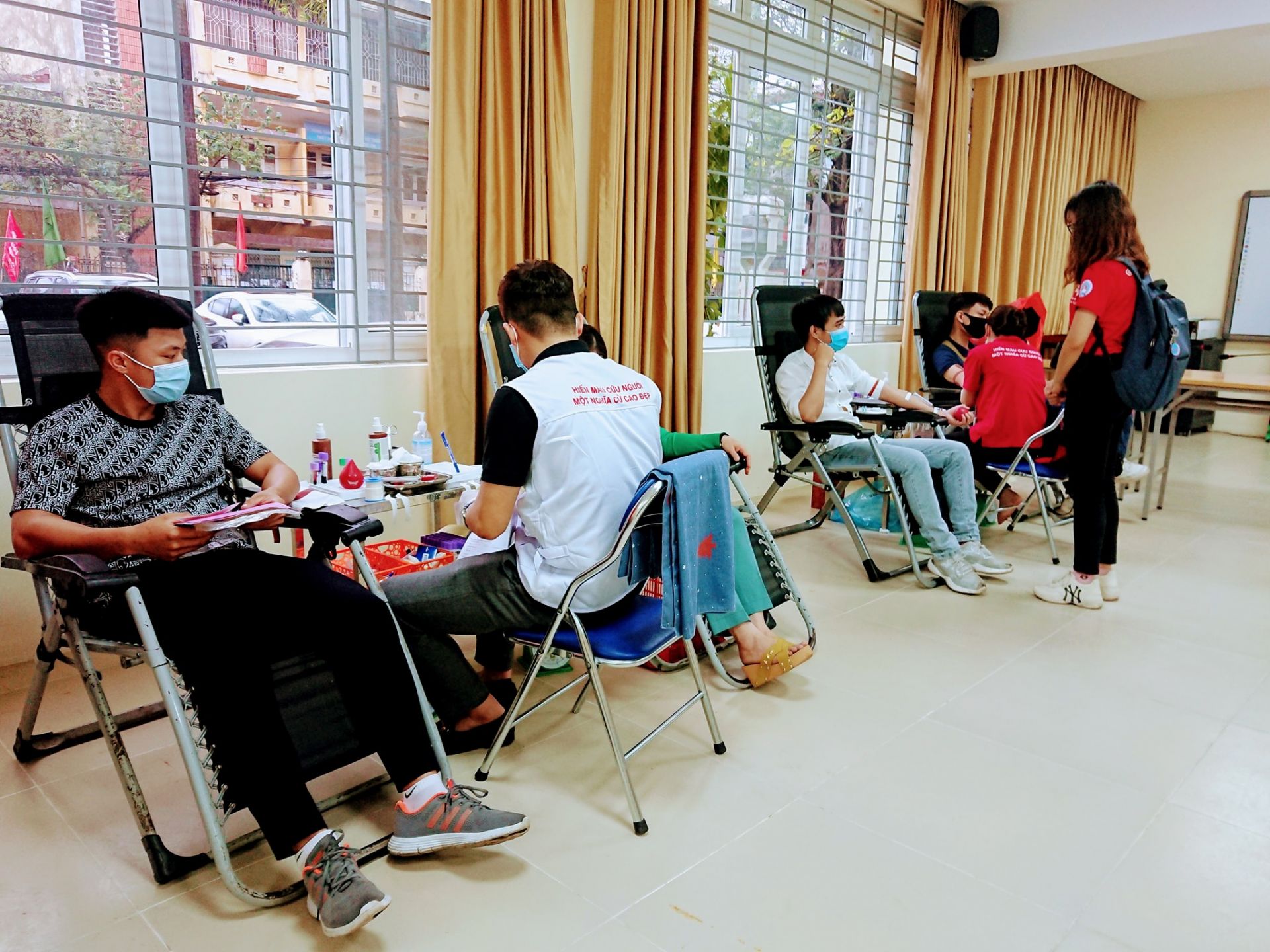 Đoàn Thanh niên CS HCM Học viện Quản lý giáo dục phát động Chương trình hiến máu nhân đạo “Giọt hồng kết nối trái tim”
