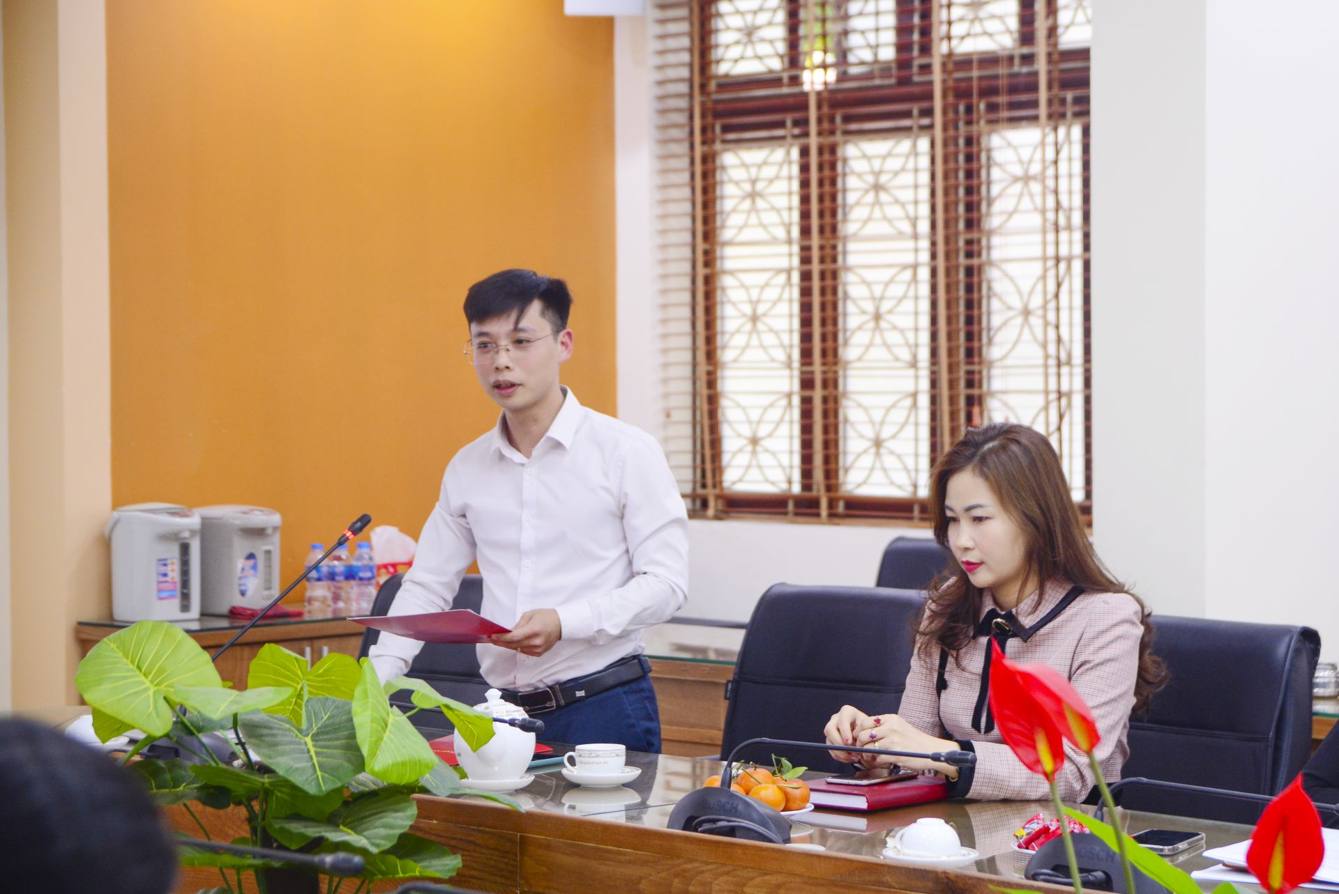 Đ/c Trương Vĩnh Bình, Phó Trưởng phòng Đào tạo, Học viện Quản lý giáo dục