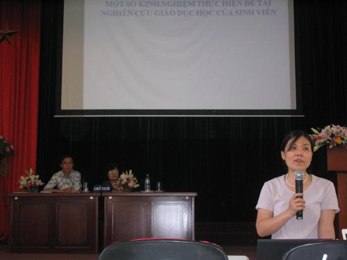 Hội nghị khoa học sinh viên lần thứ 2 khoa giáo dục