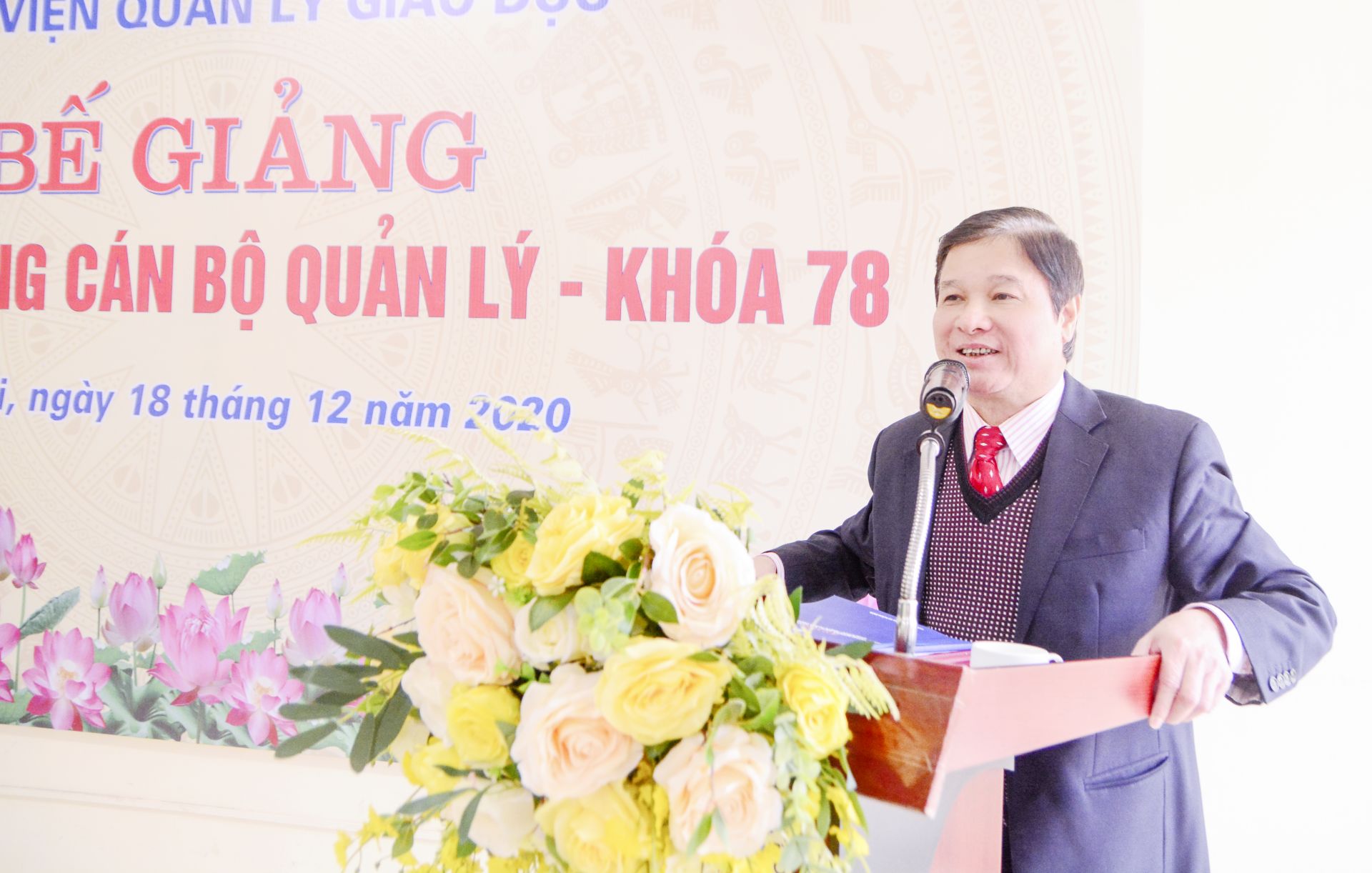 GS.TS Phạm Quang Trung, Giám đốc Học viện Quản lý giáo dục