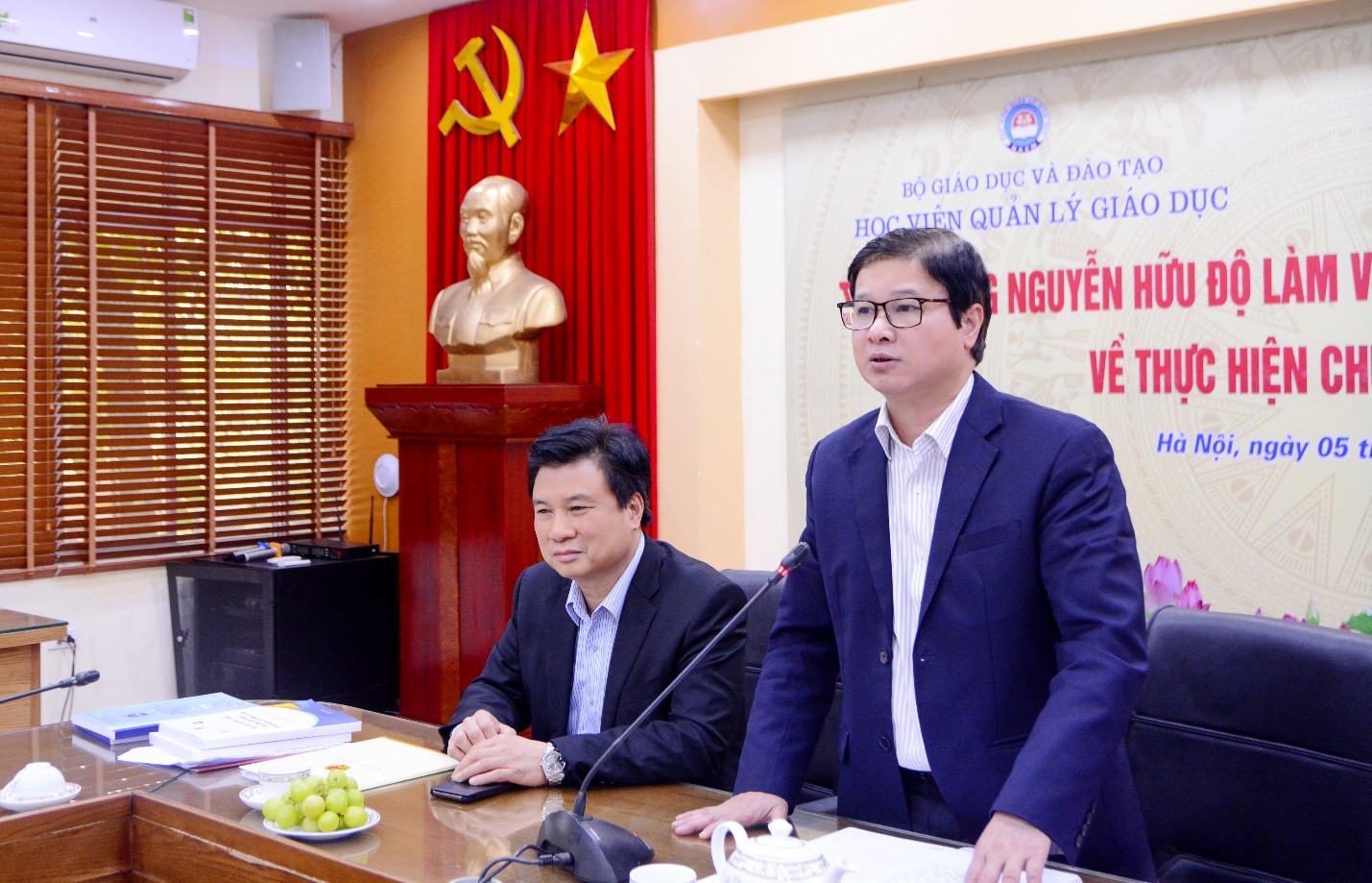 GS.TS Phạm Quang Trung, Giám đốc Học viện Quản lý giáo dục