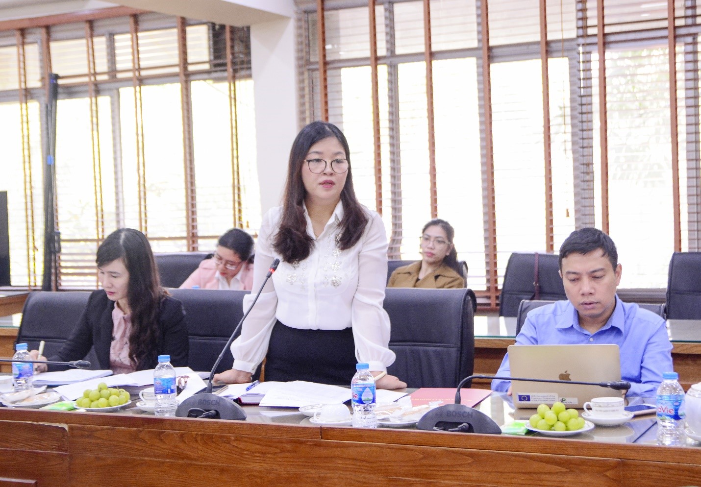 ThS. Nguyễn Thị Hồng, Trưởng phòng Kế hoạch-Tài chính Học viện Quản lý giáo dục