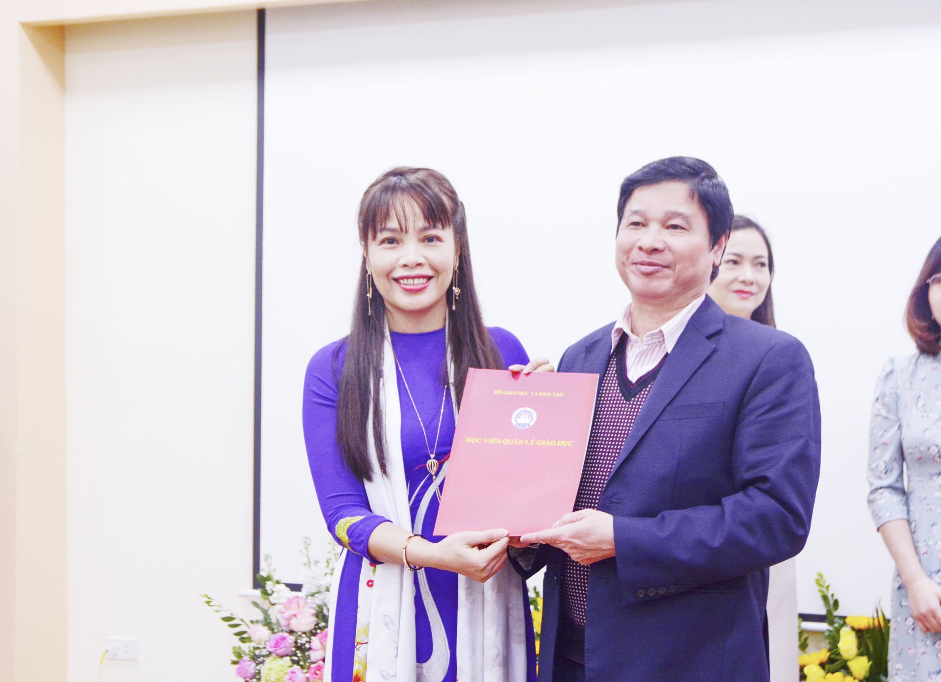Lễ công bố Quyết định bổ nhiệm viên chức quản lý
