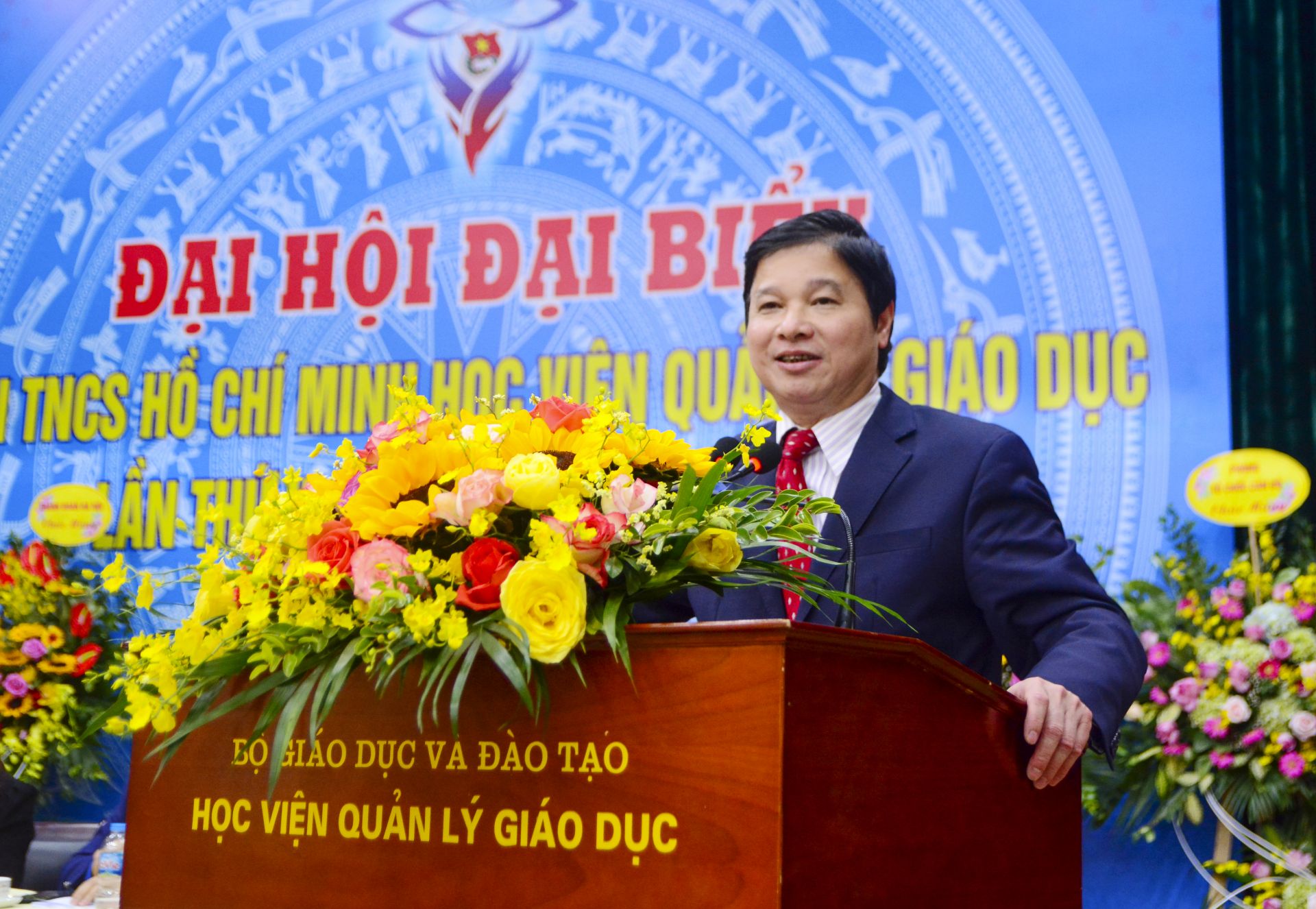 Đoàn viên thanh niên Học viện Quản lý giáo dục bầu cử Ban Chấp hành nhiệm kỳ 2020-2022