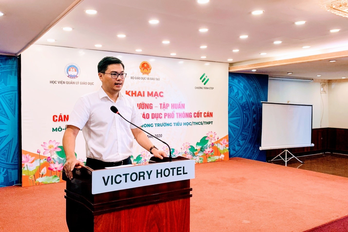 TS. Đặng Văn Huấn, Phó Giám đốc Chương trình ETEP, Bộ Giáo dục và Đào tạo